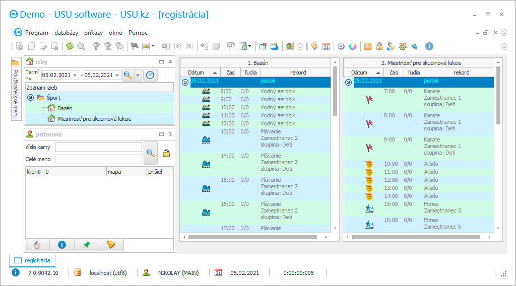 Program pre šport